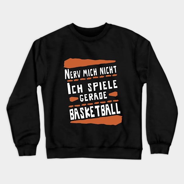 Basketball Männer korbleger Basketballspieler Crewneck Sweatshirt by FindYourFavouriteDesign